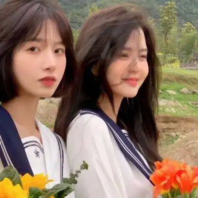 2023闺蜜头像真人二人超好看超火真人图片_闺蜜姐妹女生头像_头像屋