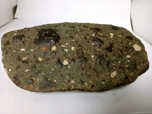 月球角砺陨石,微磁