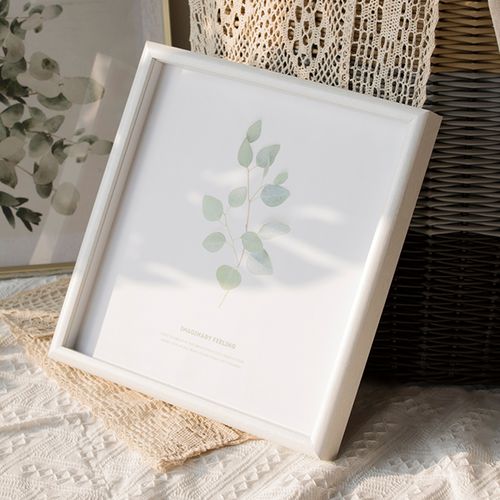 北欧简约相框创意摆台海报框装裱画框挂墙装饰30 50正方形框定制