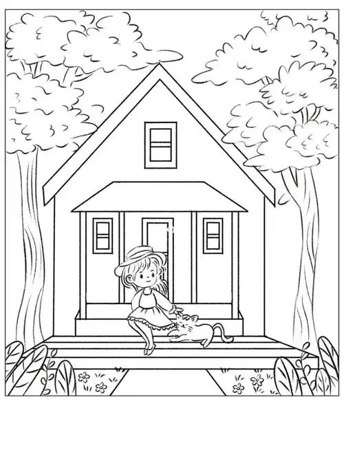 插画分享|(18)构图练习