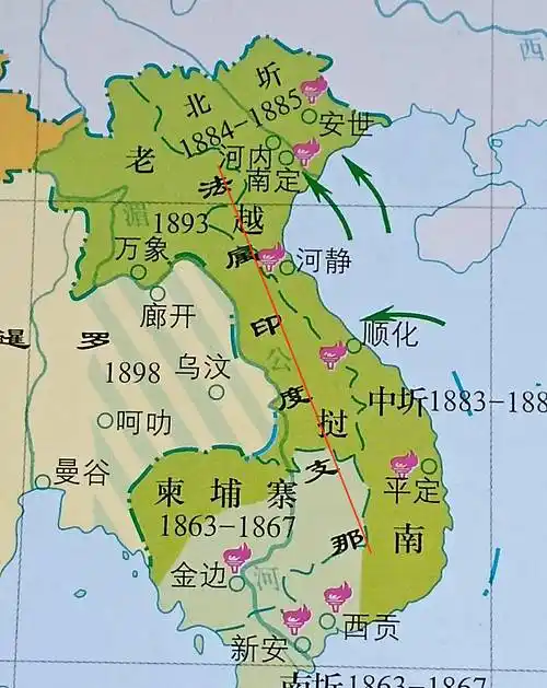 老挝版图变迁:东南亚唯一内陆国,如今国土面积为何减少近一半?