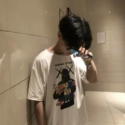 高清好看的冷酷帅气侧脸男头图片,男生头像图片