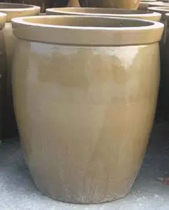 四川土陶无铅储水缸陶瓷粗陶豆瓣酵素缸米缸发酵坛子地缸养鱼