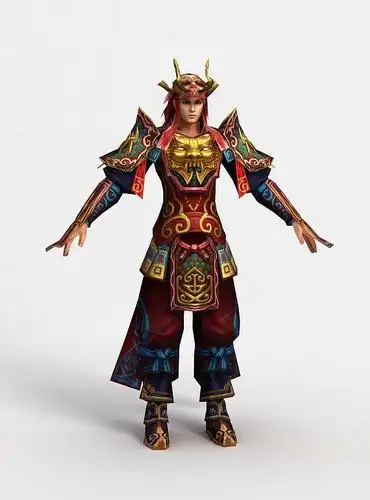 3d游戏人物形象模型,游戏人物形象3d模型下载_学哟网