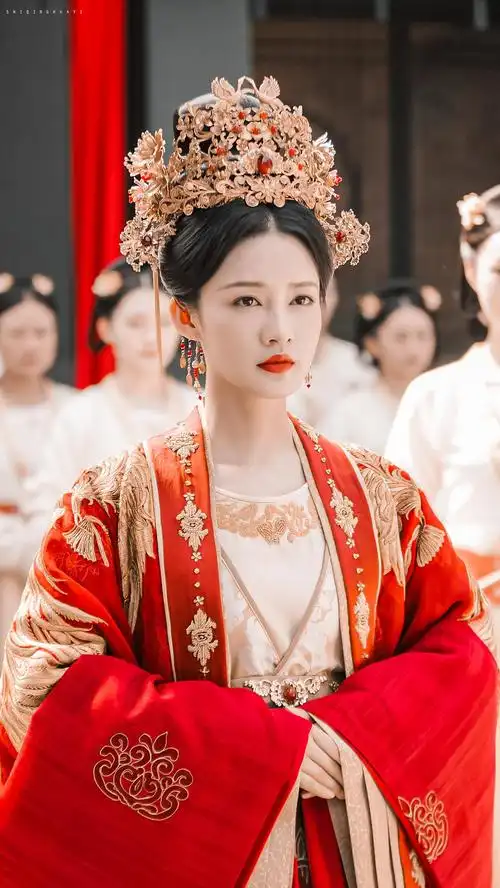 李沁锦绣南歌嫁衣好美