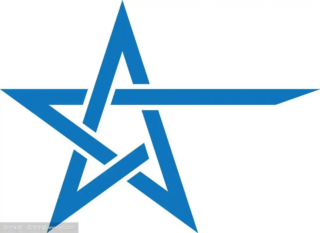 星形标志模板设计