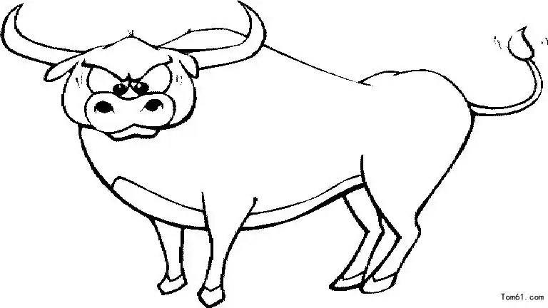 牛-简笔画图片-儿童资源网手机版