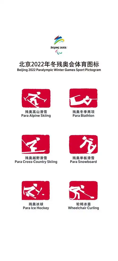 冬奥会体育图标发布(图)