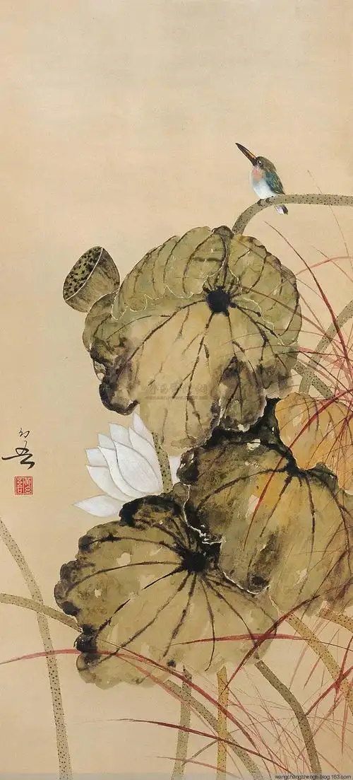 【转载】黄幻吾 荷花作品欣赏