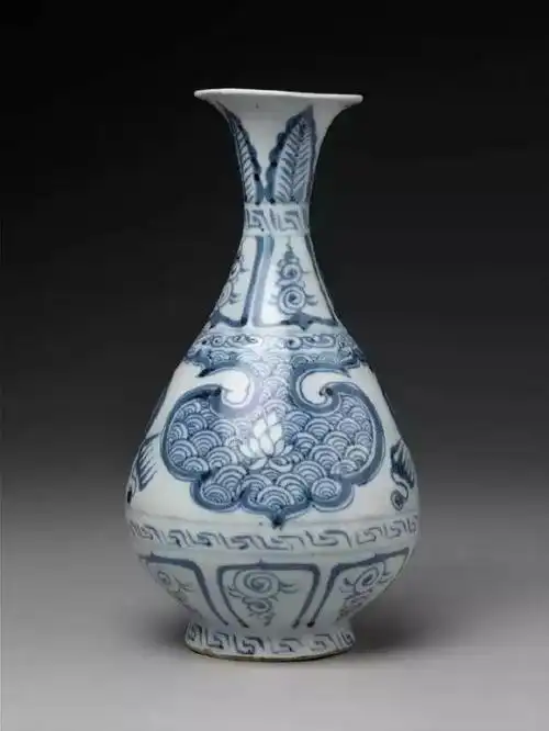 元代青花玉壶春瓶