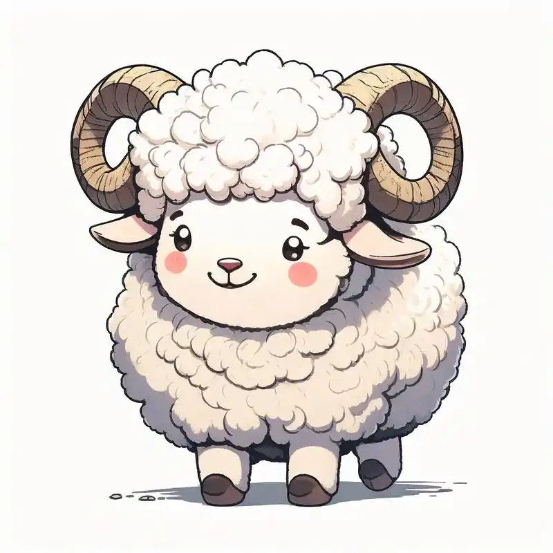 99超萌小羊卡通头像96 亲们,看看这些小羊卡通头像,简直萌到爆炸!