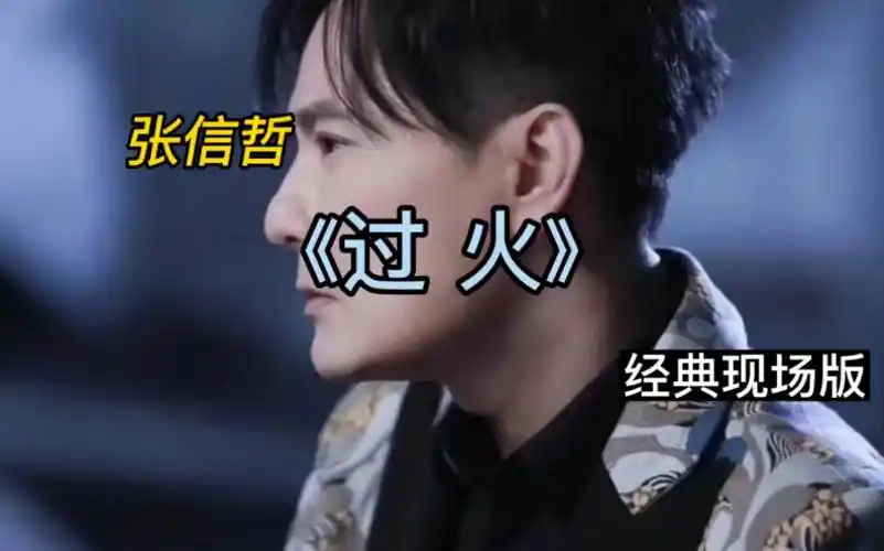 张信哲《过火》经典现场版