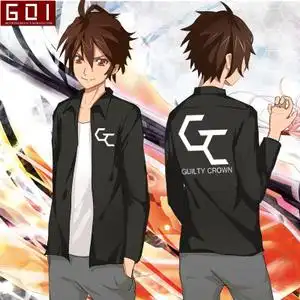 罪恶王冠衬衫长袖楪祈樱满集二次元t恤动漫周边衣服男cos服装上衣