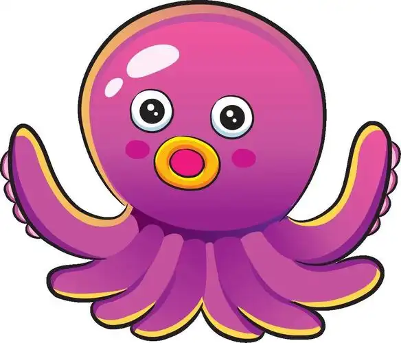 小橡树幼儿园中二班美劳操作《可爱的小章鱼》