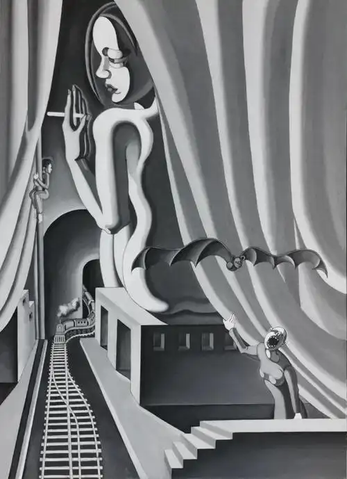 严鸥绘画的人性表达|油画|艺术|素描|当代艺术_网易订阅