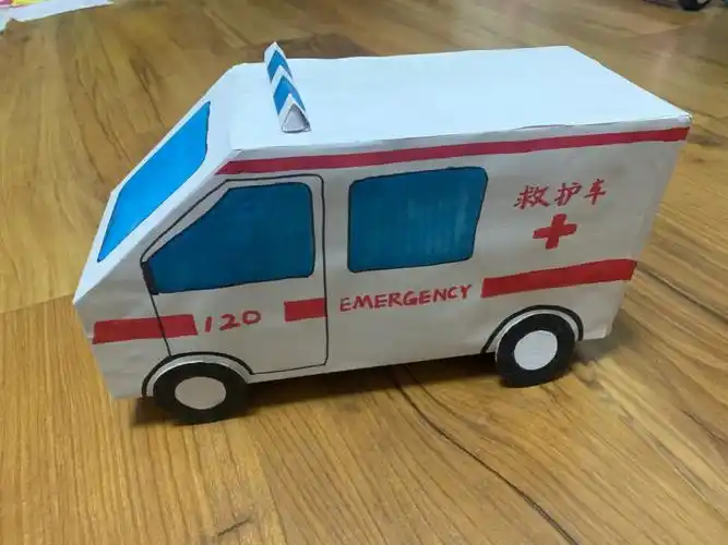 幼儿园费妈系列之认识交通工具救护车