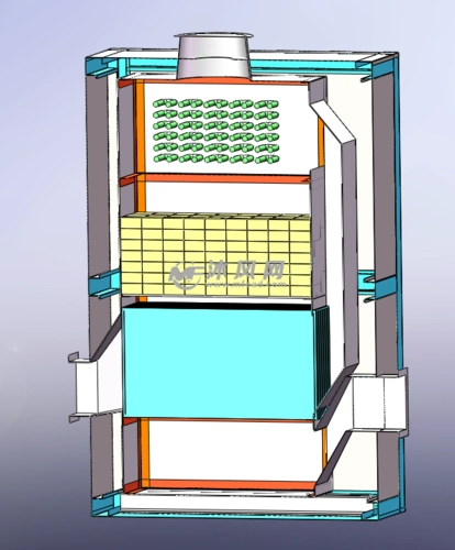 催化燃烧炉剖面图