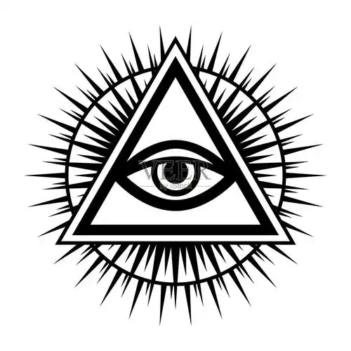上帝的全视之眼(上帝之眼,天意之眼,全知之眼,光明之眼,上帝之眼).