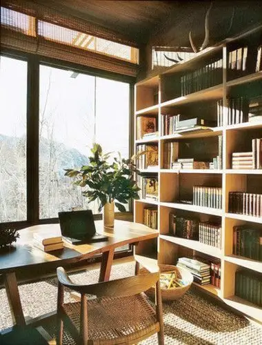 日式和风系小书房设计效果图