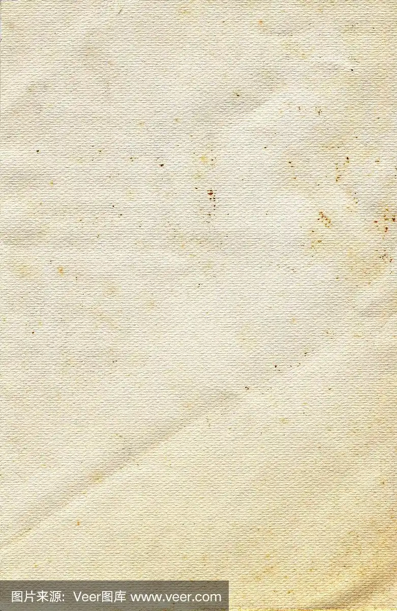 旧的和染色的水彩纸纹理