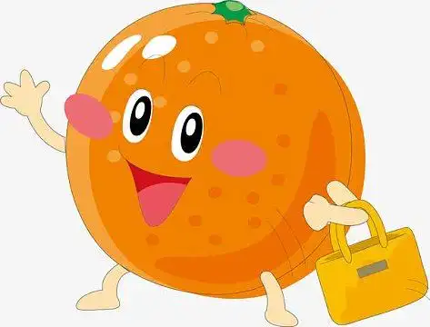 橘子矢量图素材_橘子矢量图图片元素-觅元素