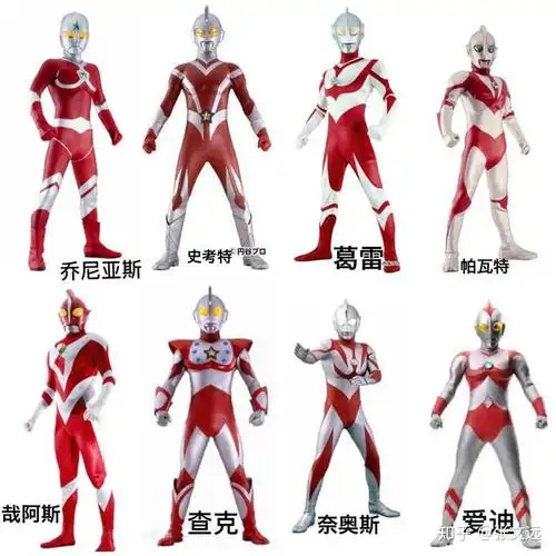 奥特曼的种类还有很多,他们出自不同的时期,也都有自己的故事,也都有