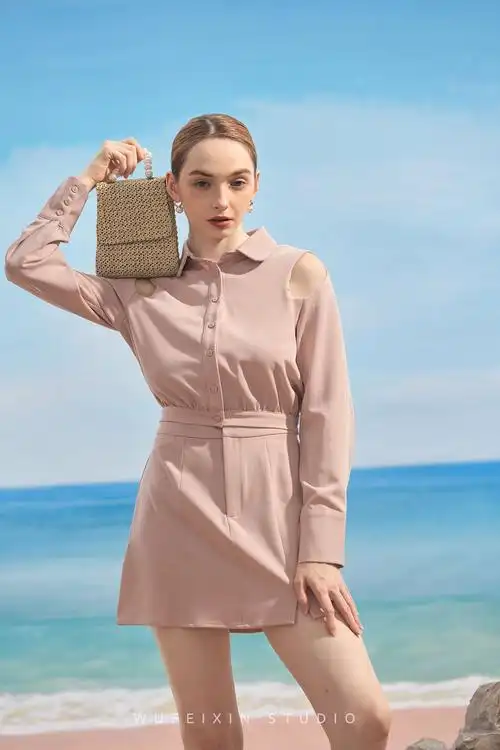 服装摄影,室内女装拍摄 女装摄影时装杂志拍摄春夏装