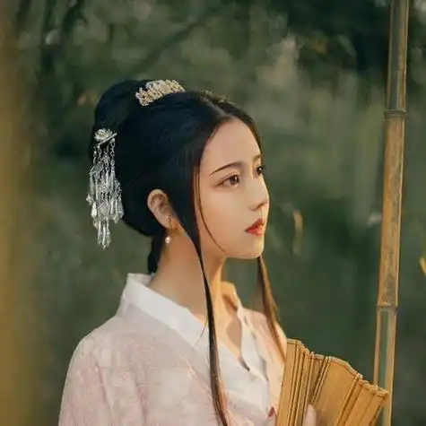 唯美古风女生头像日暮酒醒人已远满天风雨下西楼