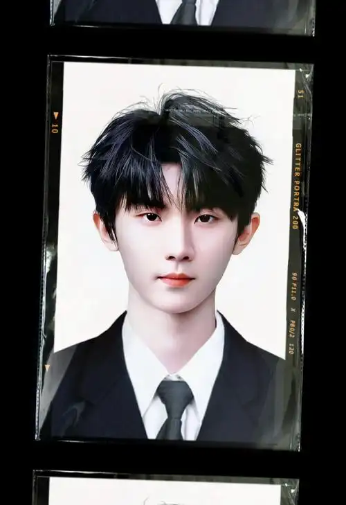 特别正的西装证件照07 06调色|修图*#全能音乐人马嘉祺