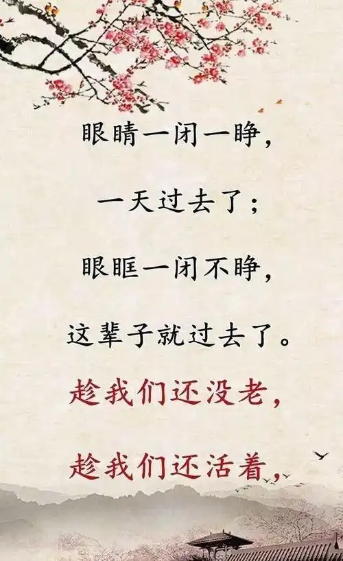 从今以后,一切看淡