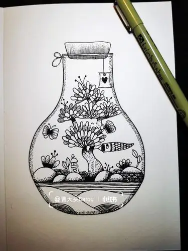 针管笔手绘零基础手绘入门