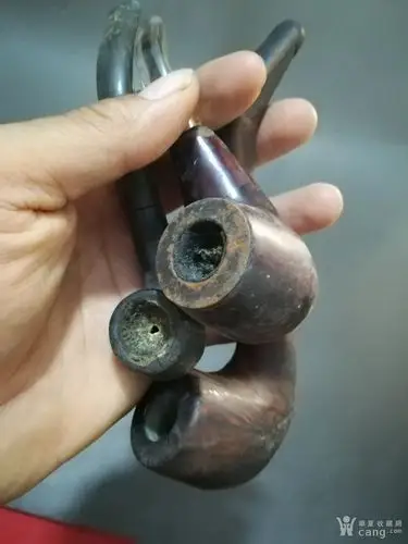 三只民国老烟斗