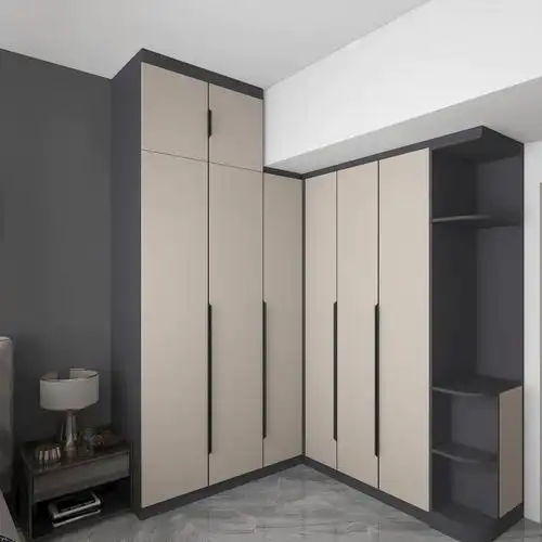 轻奢pet柜门定制衣柜厨柜韩国lgasa高光肤感门板