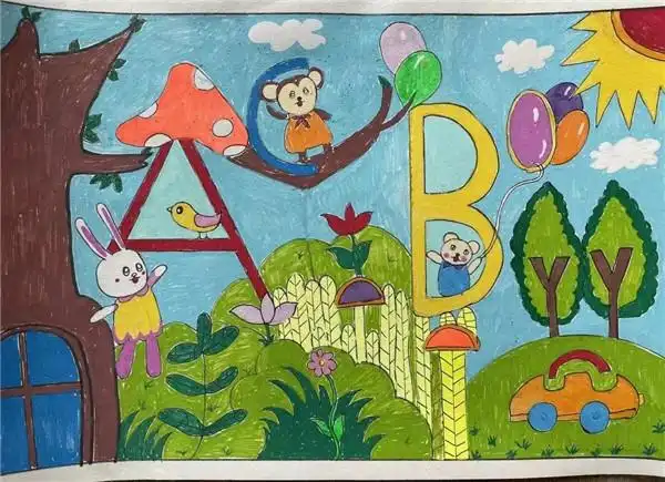 教研>详细内容>孩子们用自己的双手和智慧给26个字母插上了想象的翅膀