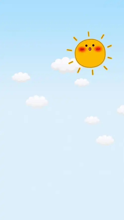 简约儿童节天空卡通h5分层背景免抠素材免费下载_觅元素51yuansu.com