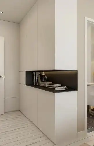 108㎡现代简约设计衣柜图片