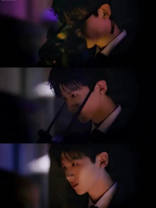 烟熏妆的白敬亭郝燃很燃