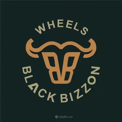 牛头标志图标矢量logo素材