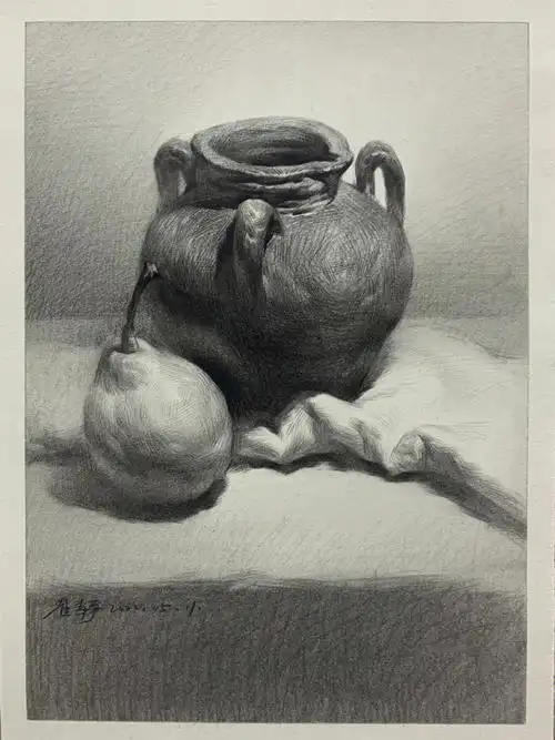 素描静物组合