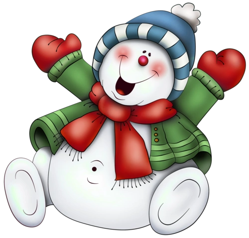 snowman clipart png