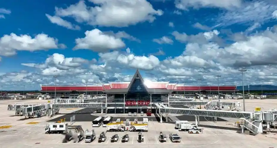 柬埔寨暹粒吴哥国际机场航站楼.