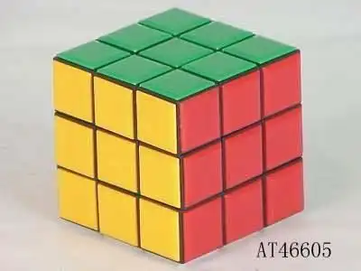 魔方的棱长为9厘米.在游戏过程中,魔方表面掉了一个小方块.