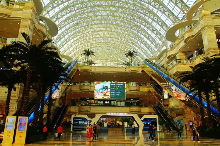 成都篇(13)——环球中心之漂亮的大厅