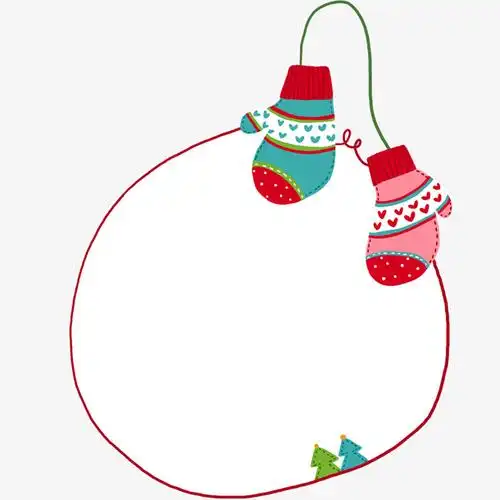 卡通边框小展板