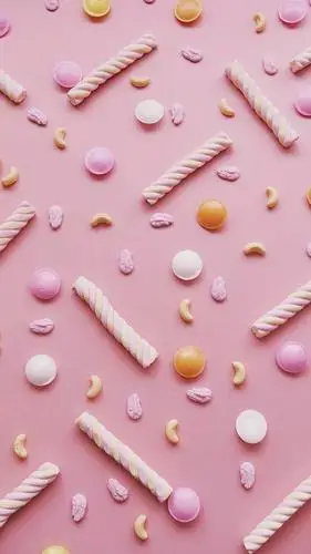 粉色少女心壁纸.