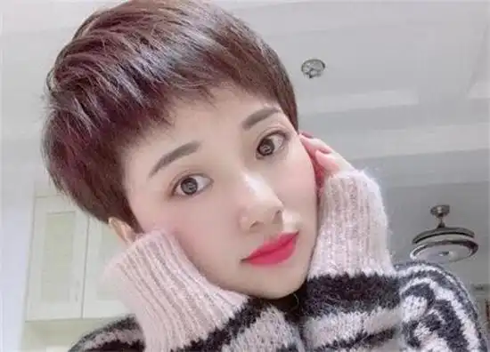 个性女超短发图片大全 中性气质短发发型超帅的