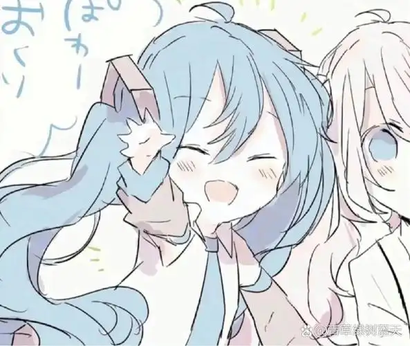 超级可爱初音未来闺蜜头像