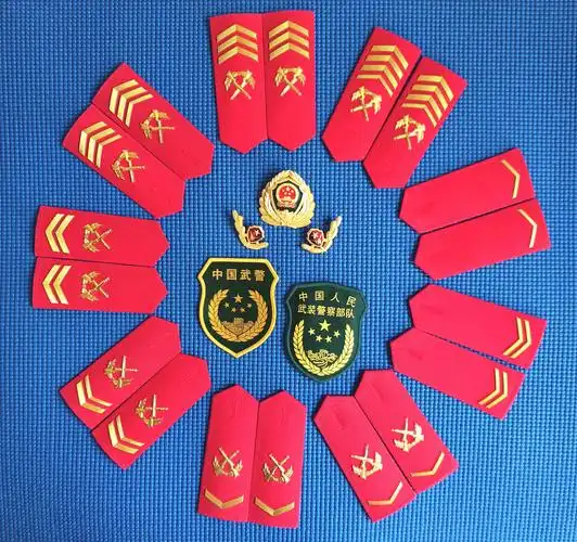 武警07式警衔肩章图鉴 - 戎家