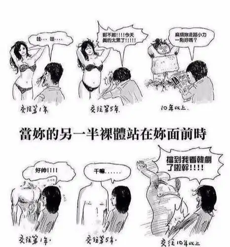 和对象在一起,1年,5年,10年后的变化,看完只想闭眼健身!