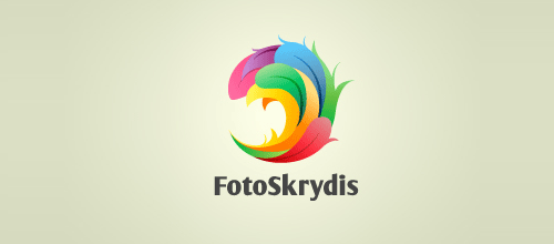 47款彩色色块logo组合